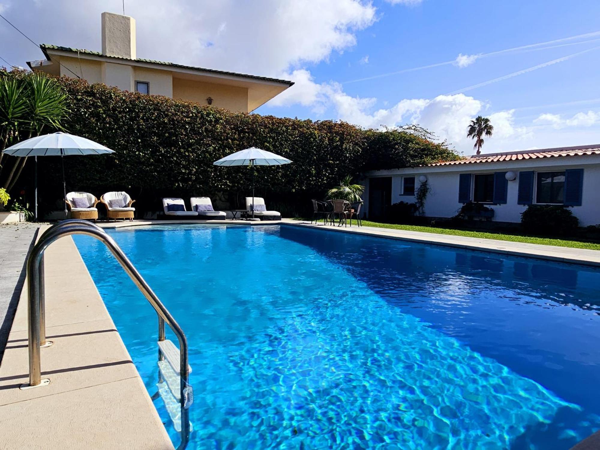 Charming Cozy Studio With Garden & Pool Cascais Extérieur photo